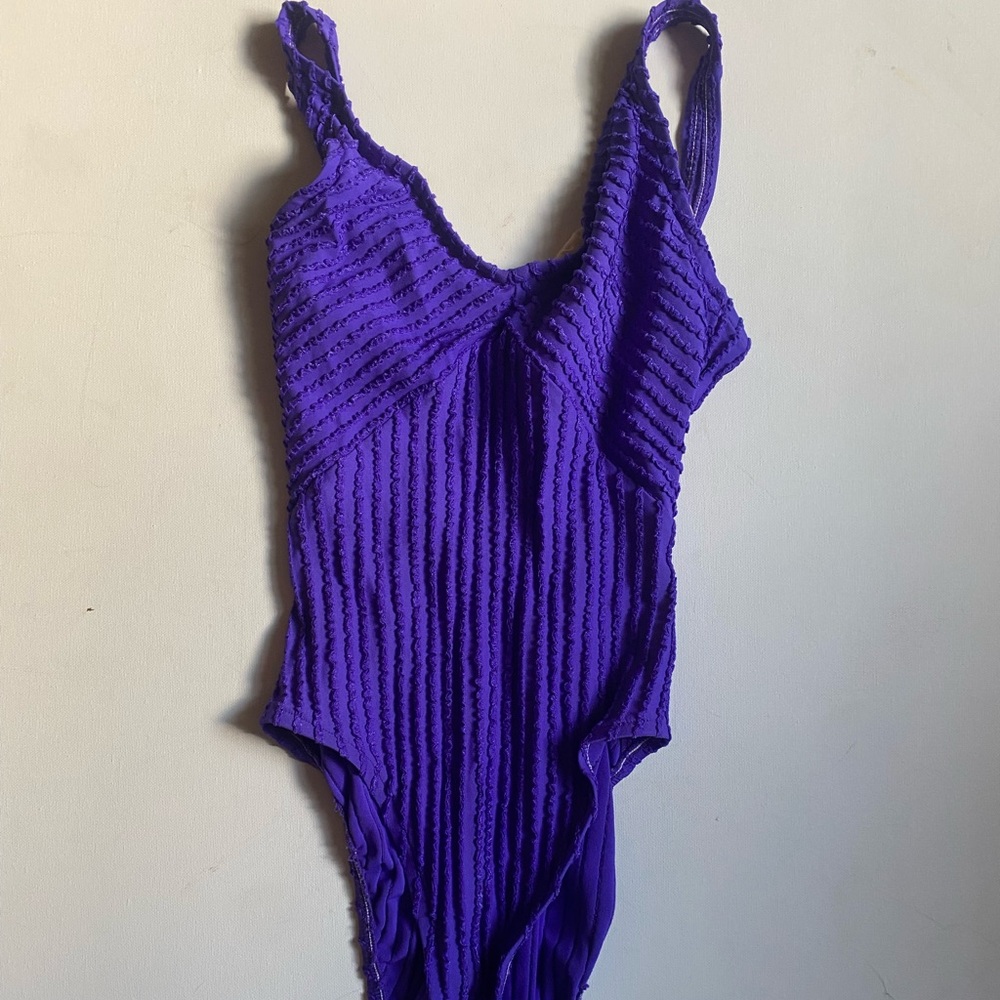 Vintage one piece swim suit size 12